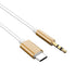 USB C to 3.5 MM Jack AUX Cable DAC Type-C Audio Cabel for Car Speaker Headphone Auxiliary Adapter For Huawei Sumsang Xiaomi Vivo