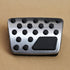 Stainless Steel Foot Brake Gas Pedal Pad Cover For Jeep Compass MP Renegade BU Fiat 500X Accessories