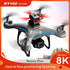 Lenovo KY102 RC Drone 4K Profesional Dual Camera Aerial Photography 360 Obstacle Avoidance Optical Flow Four Axis RC Aircraft