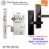 NEW RAYKUBE H4 Tuya Electronic Lock Wifi Smart Door Lock Fingerprint Lock Password IC Card Key USB Charge For Smart Home