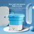 Multi-purpose Portable Washing Machine Foldable Mini Washing Machine 2.8L Washing Capacity 3 Modes Mini Washer for Daily Use