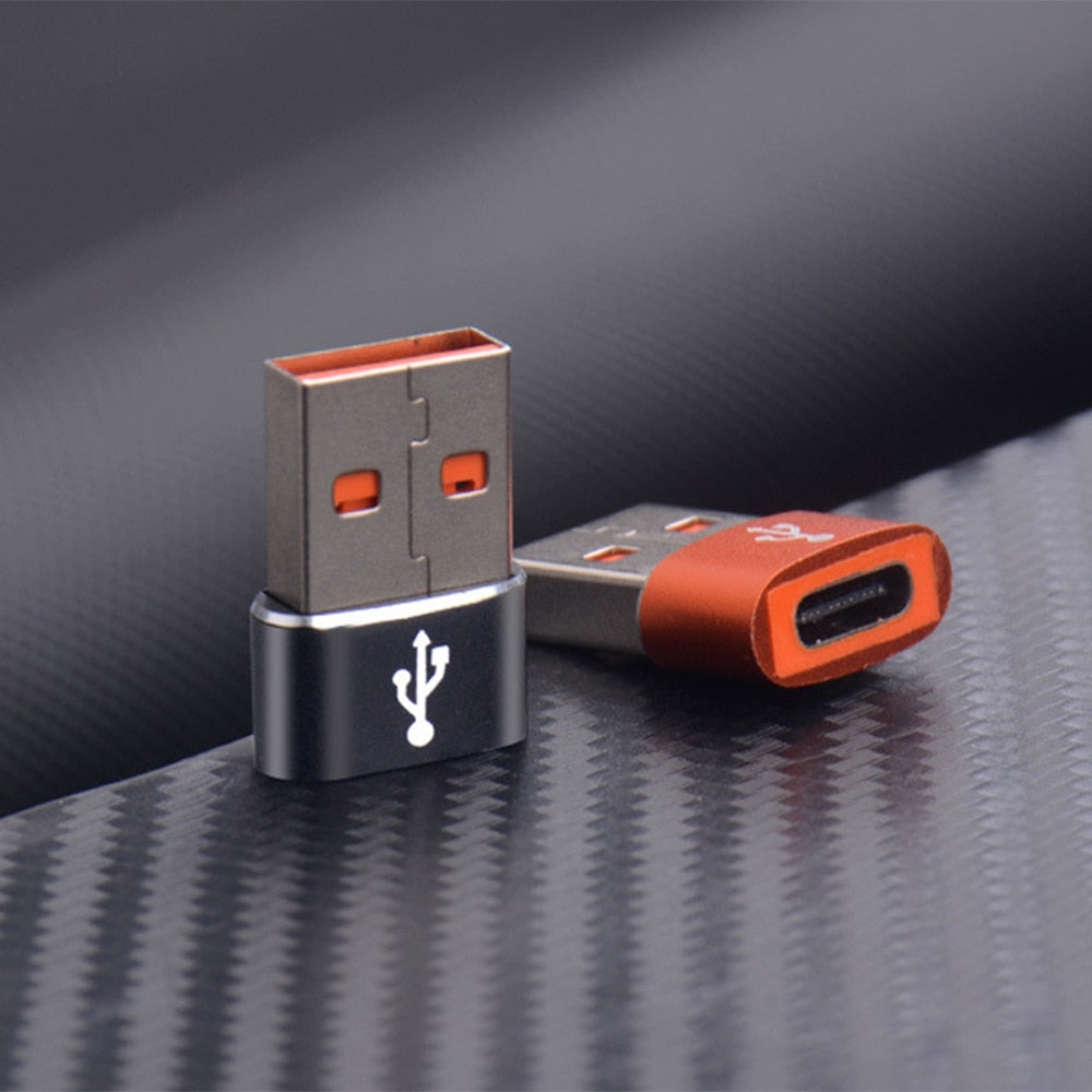 6A Type C To USB3.0 Adapters Type C Male To USB3.0 Female Mobile Phone Converters Quick Charge Adapter For IPhone 11/12/13