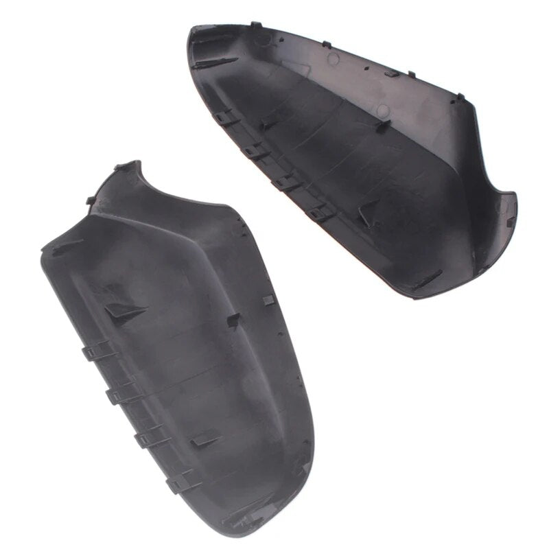 Rhyming Black Rearview Mirror Cap Wing Side Mirrors Cover Housing For Vauxhall Opel Astra H 2004-2009 6428200 6428199