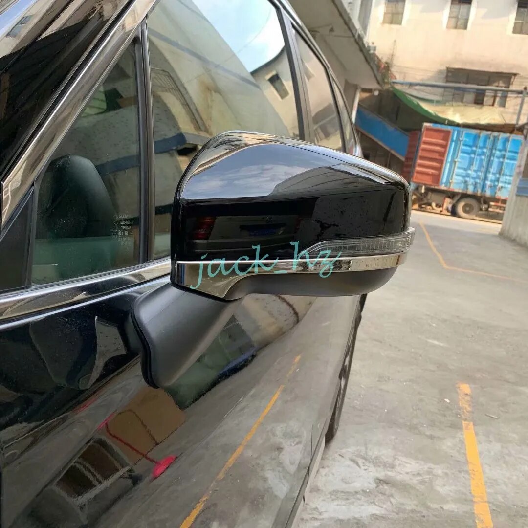 Stainless Steel Side Rearview Mirror Trims Strips For Subaru Forester SK Crosstrek XV 2018 2019 2020 2021 2022 2023 Accessories