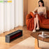 Electric Heater 3D Simulation Flame Warmer Quick Heating Household Floor Warm Air Blower Winter Electric Fireplace Skirting Line