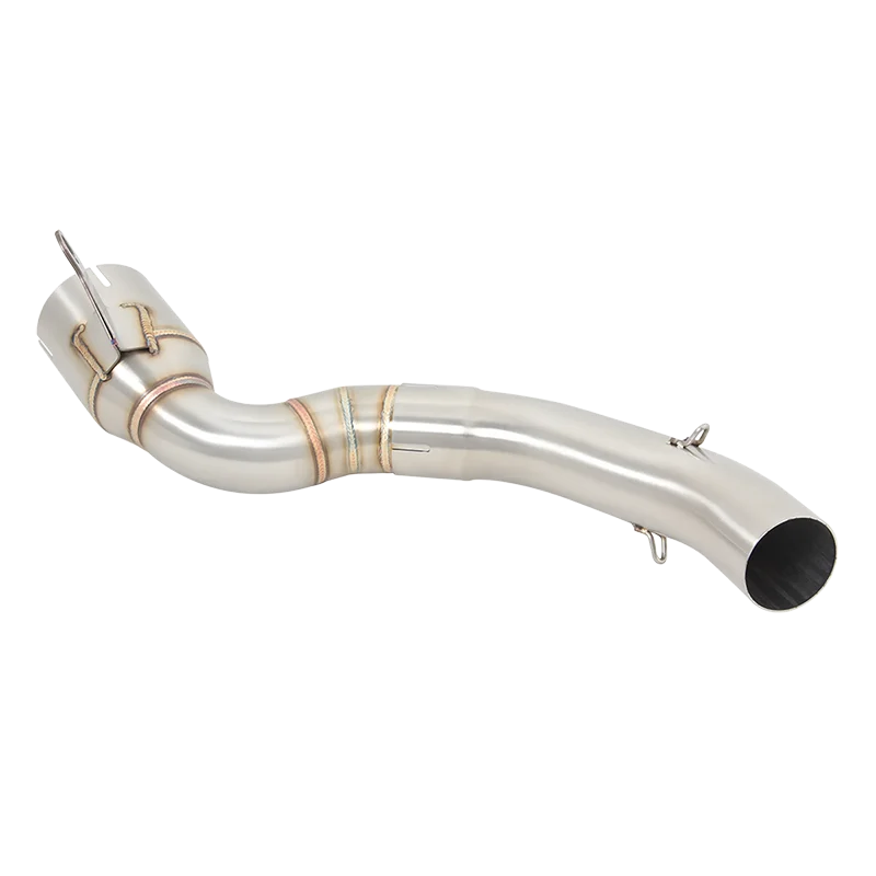 51mm Middle Link Pipe For KTM DUKE200 DUKE 200 2020 2021 2022 2023 Motorcycle Exhaust Escape Systems Modify Stainless Steel