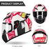 Classic Motorcycle Helmet Double Lens Full Face Helmet Casco Para Carreras de Coches Moto Cascos Motociclistas Capacete