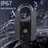 TTLock Bluetooth APP Smart Padlock Fingerprint Lock IP67 Waterproof Type-C Rechargeable APP Remote Unlock Cabinet Door Lock