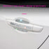 8PCS Universal Car Door Handle Sticker Decal Warning Diamond Auto Strip Driving Safety Bling Car Accessories for Girls Wholesale