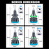 220W 60000LM H7 Led Headlight Canbus H8 H9 H11 Bulbs 360 Degree Quartz HB3 HB4 Hir2 Car Lamp 9005 9006 9012 Lighting Fog Light