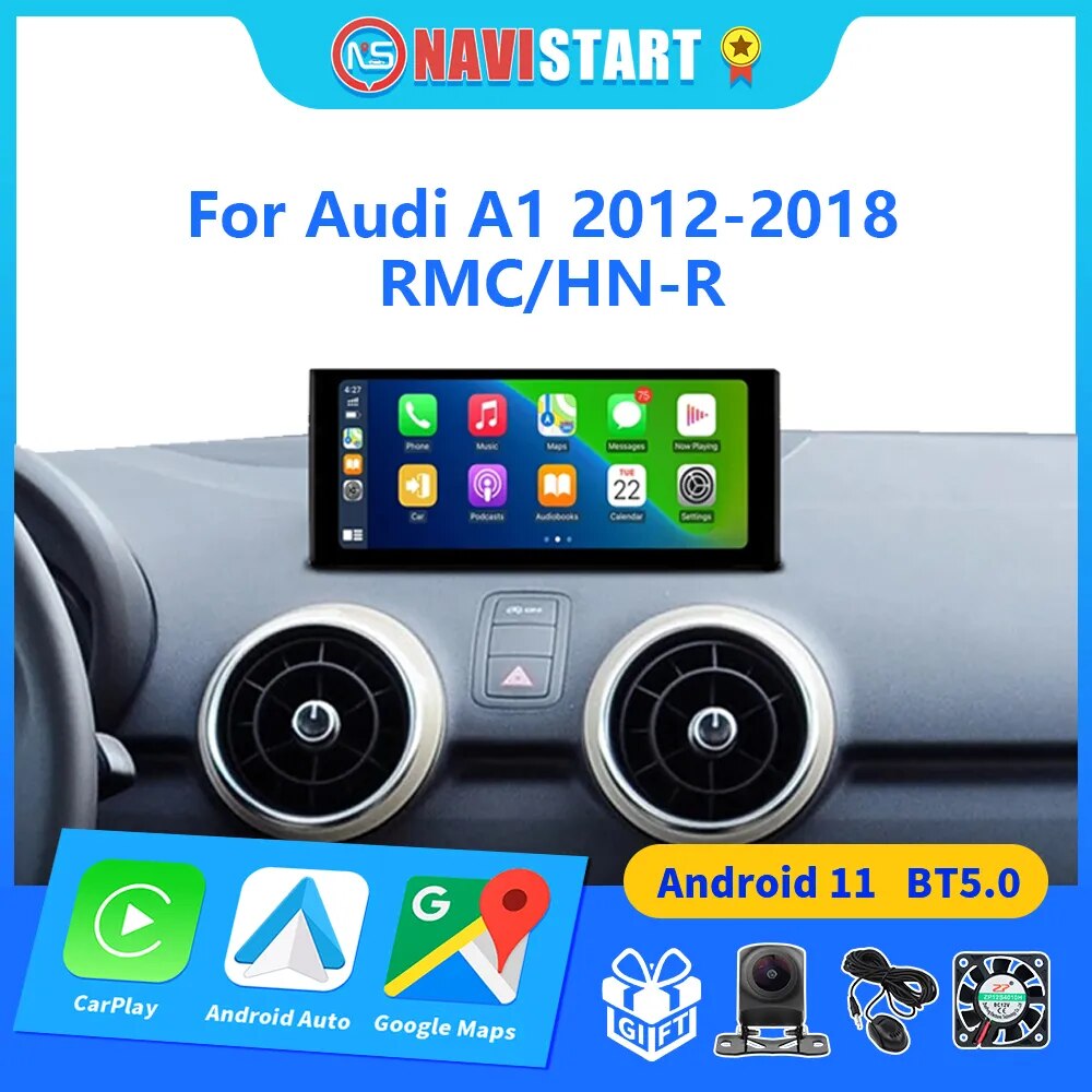 NAVISTART Android auto System Car Multimedia Radio Player Apple Carplay For Audi A1 2012-2018 GPS Navigation Car Accessories