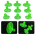 9Pcs/set Dent Repair Tools Kit Car Dent Puller Removal Dent Remover Green Plastic Car Body Repair Tool