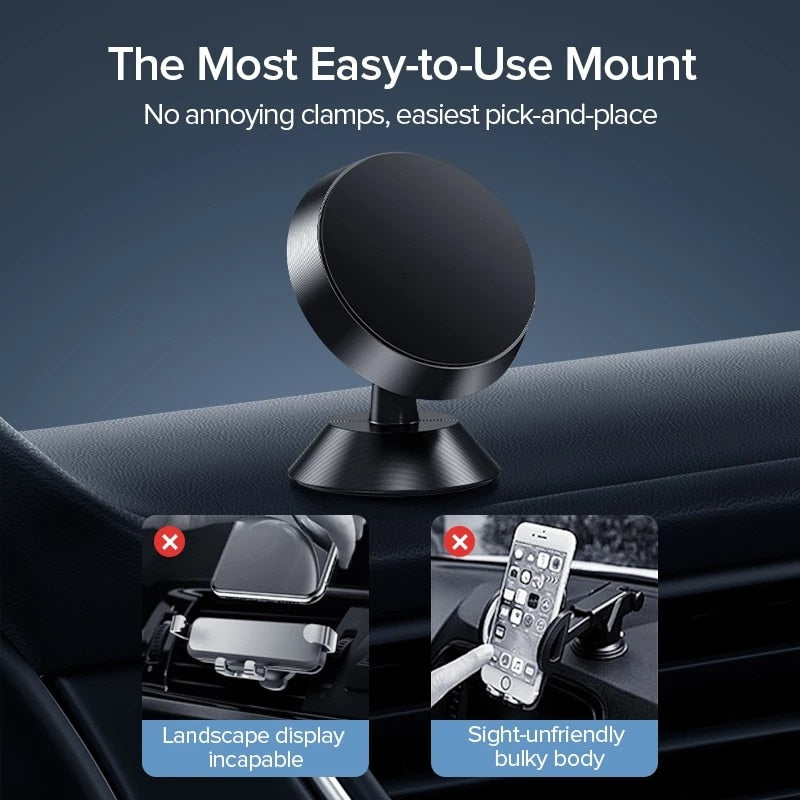 Magnetic Phone Holder in Car Stand Magnet Cellphone Bracket Car Magnetic Holder for Phone for iPhone 12 Pro Max Huawei Xiaomi