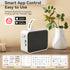 P15 Wireless Bluetooth Thermal Label Printer Mini Portable Adhesive Label Maker Fast Printing like Marklife P15 P12 Phomemo D30