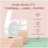 NiiMBOT D101 D11 D110 Label Thermal Printer White Label Paper Roll Waterproof 10Rolls Cheapest official Sticker Papers