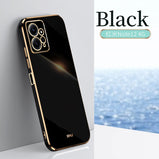 Luxury Electroplated Plating gilding Soft Silicone Cover For Redmi note 12 4G POCO X5 Pro Plus 12C K60E Xiaomi 13 12TPro Civi2