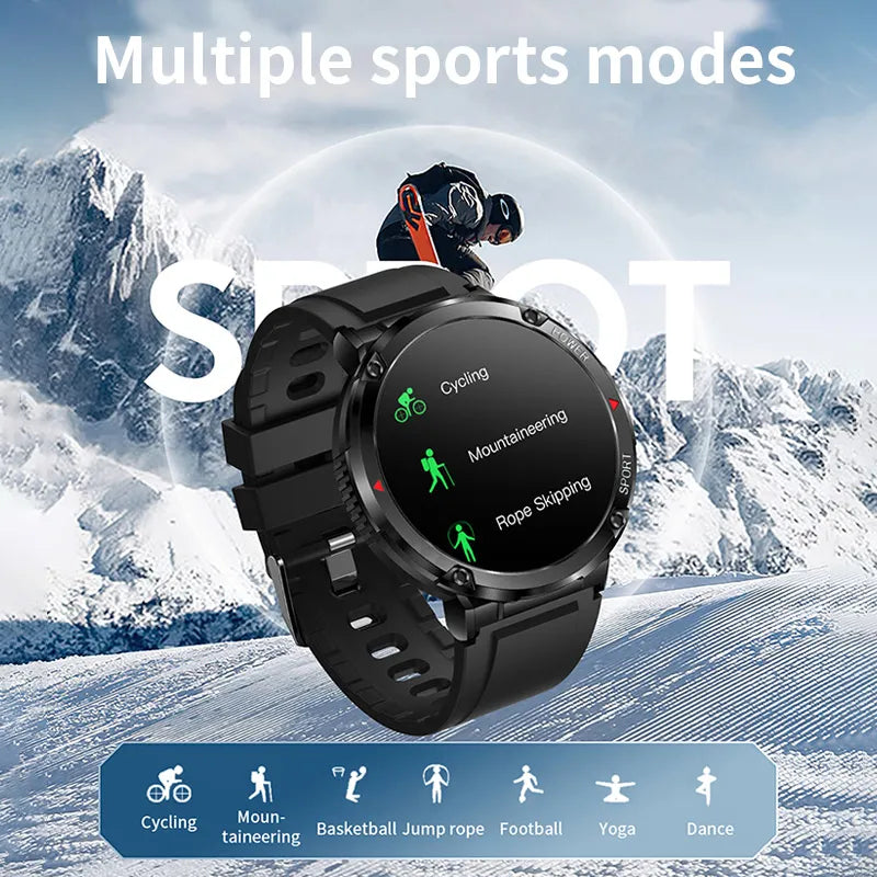 Lenovo 2023 Smart Watch Men 1.6” Full Touch 600MAH Battery BT Call Smart Clock IP68 Waterproof Fitness Tracker Sport Bracelet