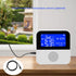 TUYATemperature and humidity sensor WiFi LCD intelligent life indoor temperature and humidity meter multi-function pager