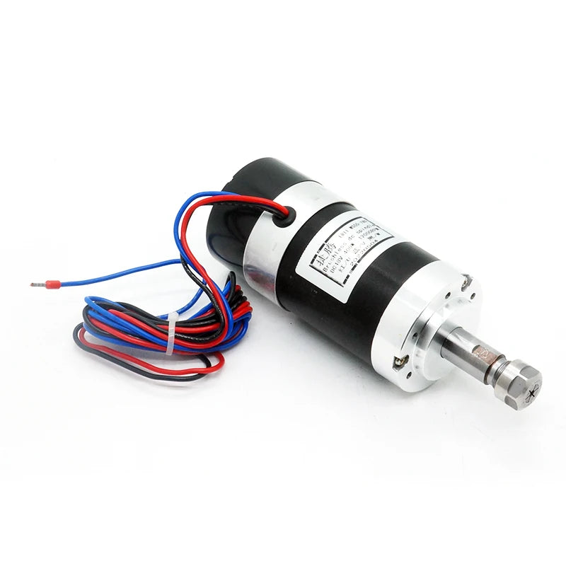 CNC DC 24V 400W Brushless Spindle Motor Air Cooled ER11 55mm Clamps Power Supply CNC Tools For Wood Engraving Milling Machine