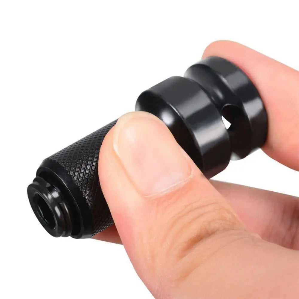 1PC 1/2 Inch Square Drive To 1/4 Inch Hex Socket Adapter Converter Chuck Adapter for Impact Air and Electric Wrench