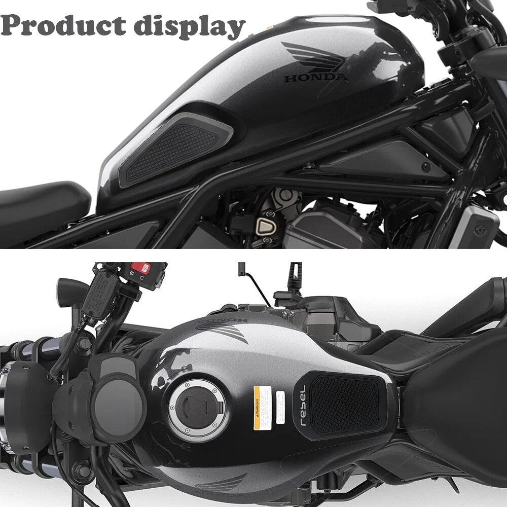 2021CMX1100 Non-slip Side Fuel Tank Stickers Waterproof Pad Rubber Sticker For Honda REBEL 1100 Rebel1100 CMX 1100