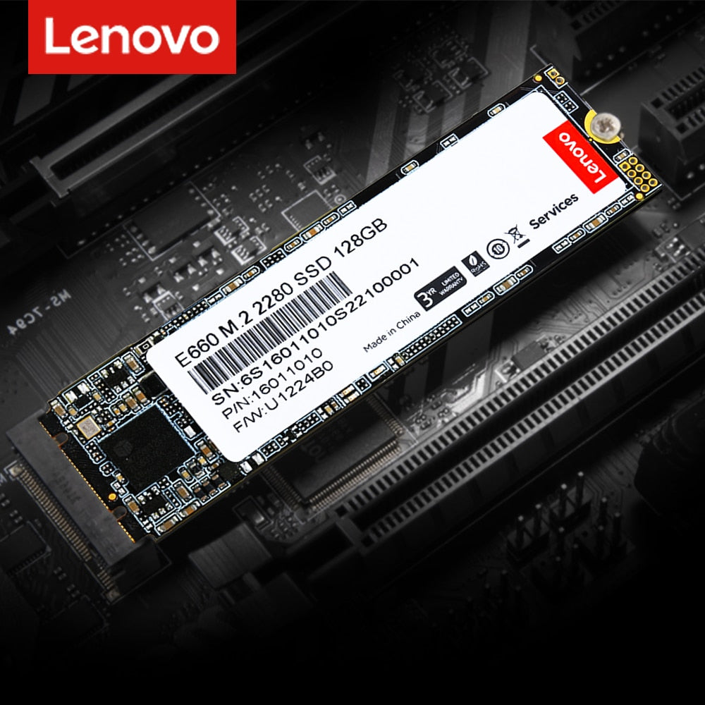 Lenovo M2 SATA SSD 128GB 256GB 512GB 1TB M.2 NGFF SSD 2280 Internal Solid State Drive Hard Disk for Laptop Desktop PC