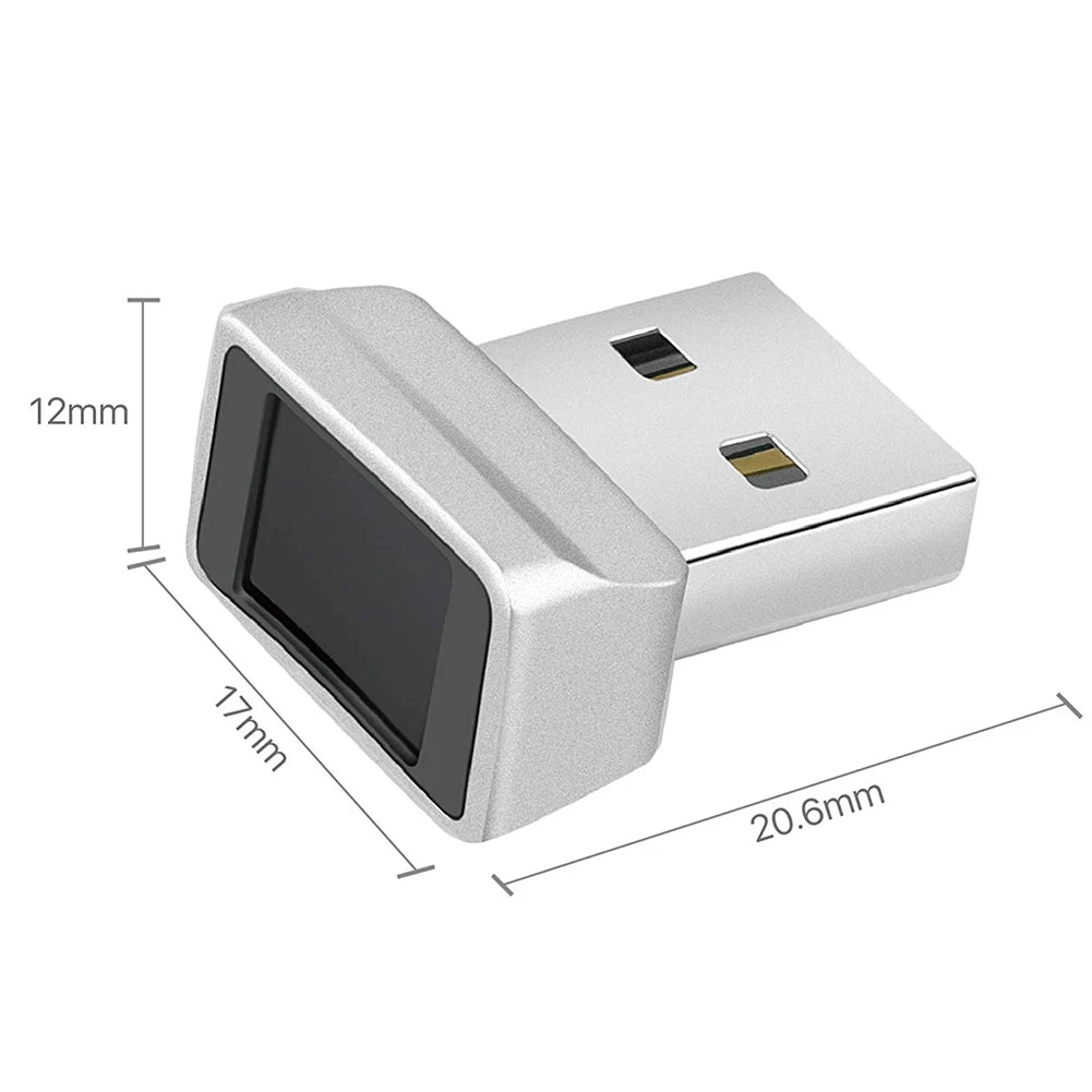 USB Fingerprint Reader for Windows 10 Hello PC Notebook Lock Biometric Scanner