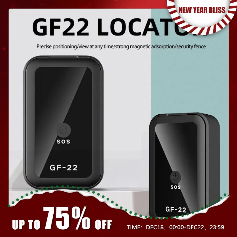 Smart Mini Gf22 GPS Real Time Car Voice Tracker Anti-lost Control Device Locator Anti-lost Device Mini Precisionpositioningtool