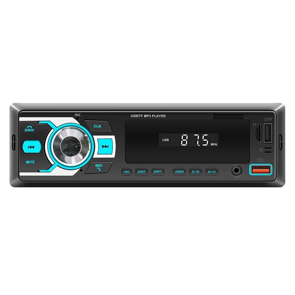 D3108 Car Radio Stereo Player Digital Bluetooth Car MP3 Player FM Radio Stereo Audio Music USB/SD with In Dash AUX Input
