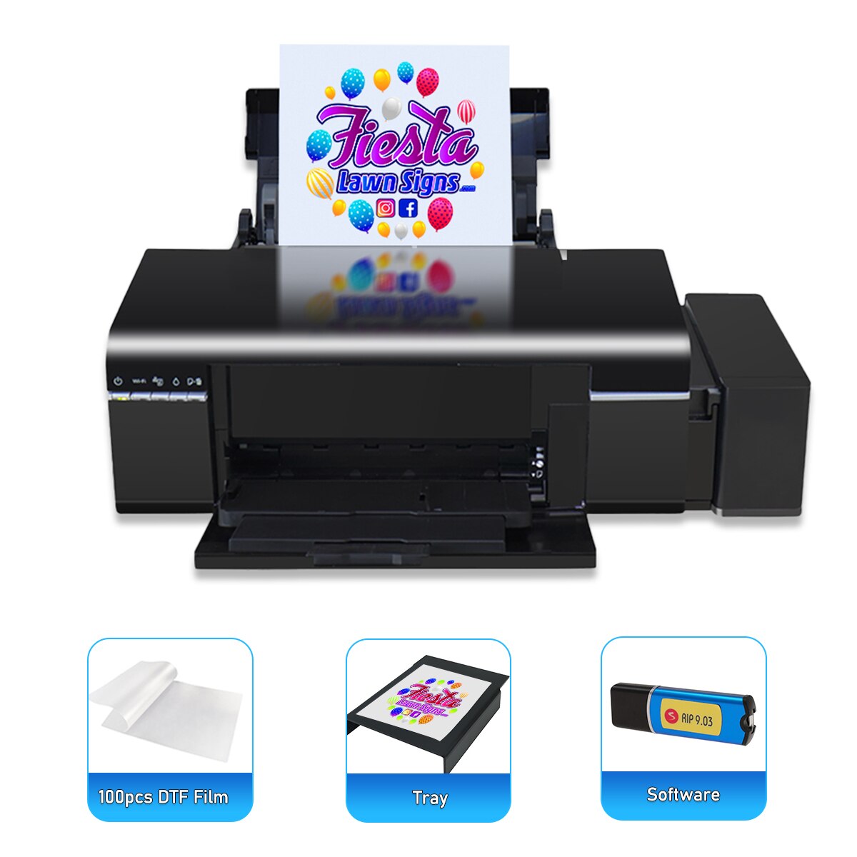 DTF Printer A4 T-shirt Printing Machine DTF A4 Direct Transfer Printer For T-shirt Print PET Film Print Directly to Film Printer