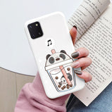Soft Case For Samsung Galaxy Note 10 Lite Phone Cover Cute Flowers Butterfly Fundas TPU Coque For Samsung Note 10 Lite Bumper