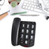 Fixed Landline Phone Big Button Amplified Home Phone with  Ringer Desk Telephone for Elderly and Low  Users