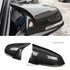 2 pieces Rearview Mirror Cover Cap Carbon Black for BMW Series 1 2 3 4 X M 220i 328i 420i F20 F21 F22 F23 F30 F32 F33 F36 X1