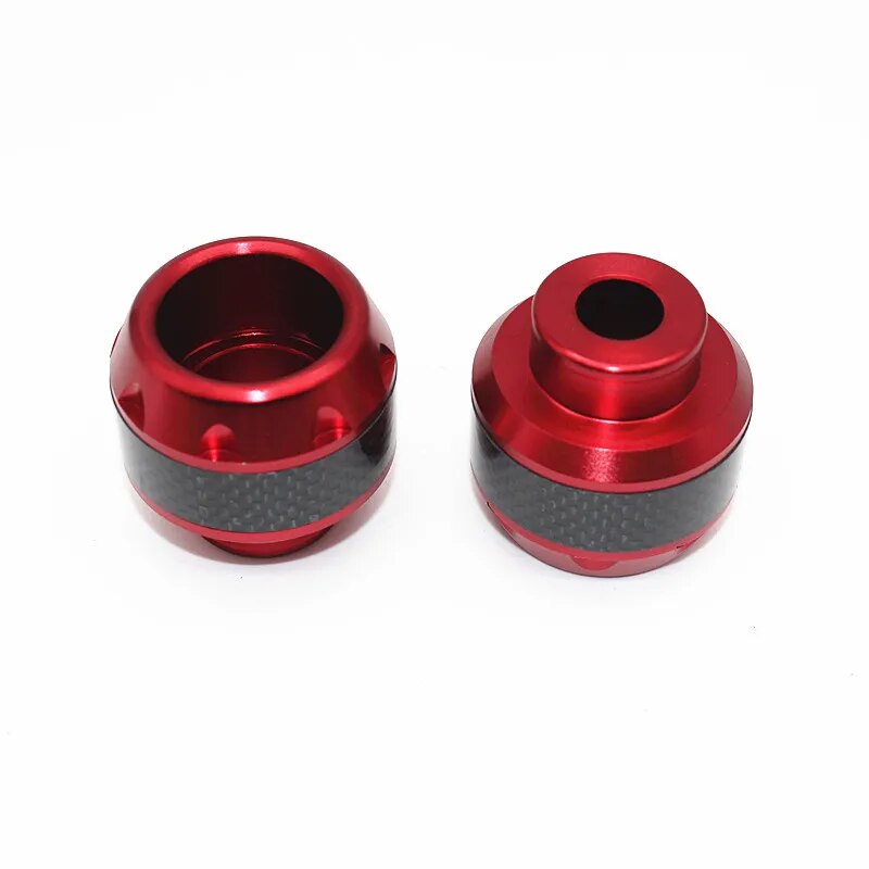 2Pcs Universal Aluminum Alloy Motorcycles Falling Protector Explosion-proof Front Fork Cups Sliders Crash Moto Safty Accessories