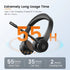 EKSA - H16 Bluetooth 5.2 Headsets, PC Wireless Headphones, AI ENC Mic, 35H Talk Time, with USB Dongle for Office/Call Center