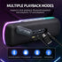 ZEALOT S55 Bluetooth Speaker Waterproof IPX5 Bluetooth Speaker 10W Sound Box BT5.3 Loudspeaker With Colorful Light Surround