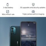 Nokia G21 6GB 128GB 4G Smartphone 6.5 inch Display 5050mAh Battery 50MP triple Camera Face Unlock 3-day Battery Life Global