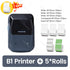 NiiMbot B1 Label Sticker Tag Price Printer with Paper Roll Waterproof Anti-Oil Tear-Resistant Price Tag Scratch-Resistant Papers