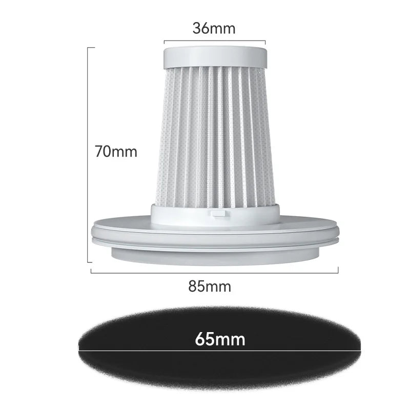 Washable Hepa For Xiaomi Mijia Dust Collector Filter Screen For Mite Removal Instrument MJCMY01DY