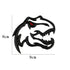 Car Metal Tyrannosaurus Rex Velociraptor Raptor Dinosaur Logo Trunk Body Badge Emblem Decals Animal Styling Sticker Accessories