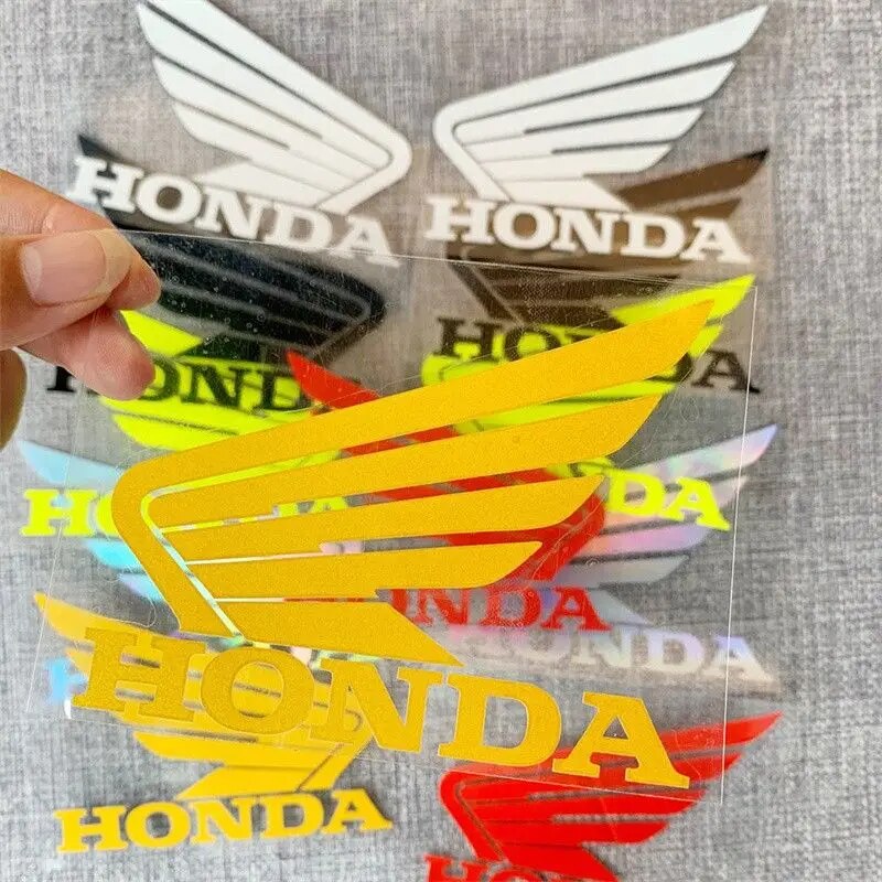 HONDA Honda sticker motorcycle retrofit reflective decal Phantom Ares car sticker Fancy fuel tank wing sticker motorcycle sticke