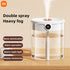 Xiaomi 2L Double Nozzle Air Humidifier with LCD Humidity Display Large Capacity Aroma Essential Oil Diffuser for Home Bedroom