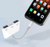Lightning To USB OTG Converter Adapter for IPhone  Mouse Keyboard Charging U Disk Camera CardReader Data Converter Iphone Otg
