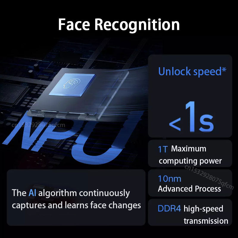 Xiaomi Mijia Smart 3D Face Recognition Door Lock 1S Unlocking Fingerprint Scanner Bluetooth Password Intelligent Home Door Lock