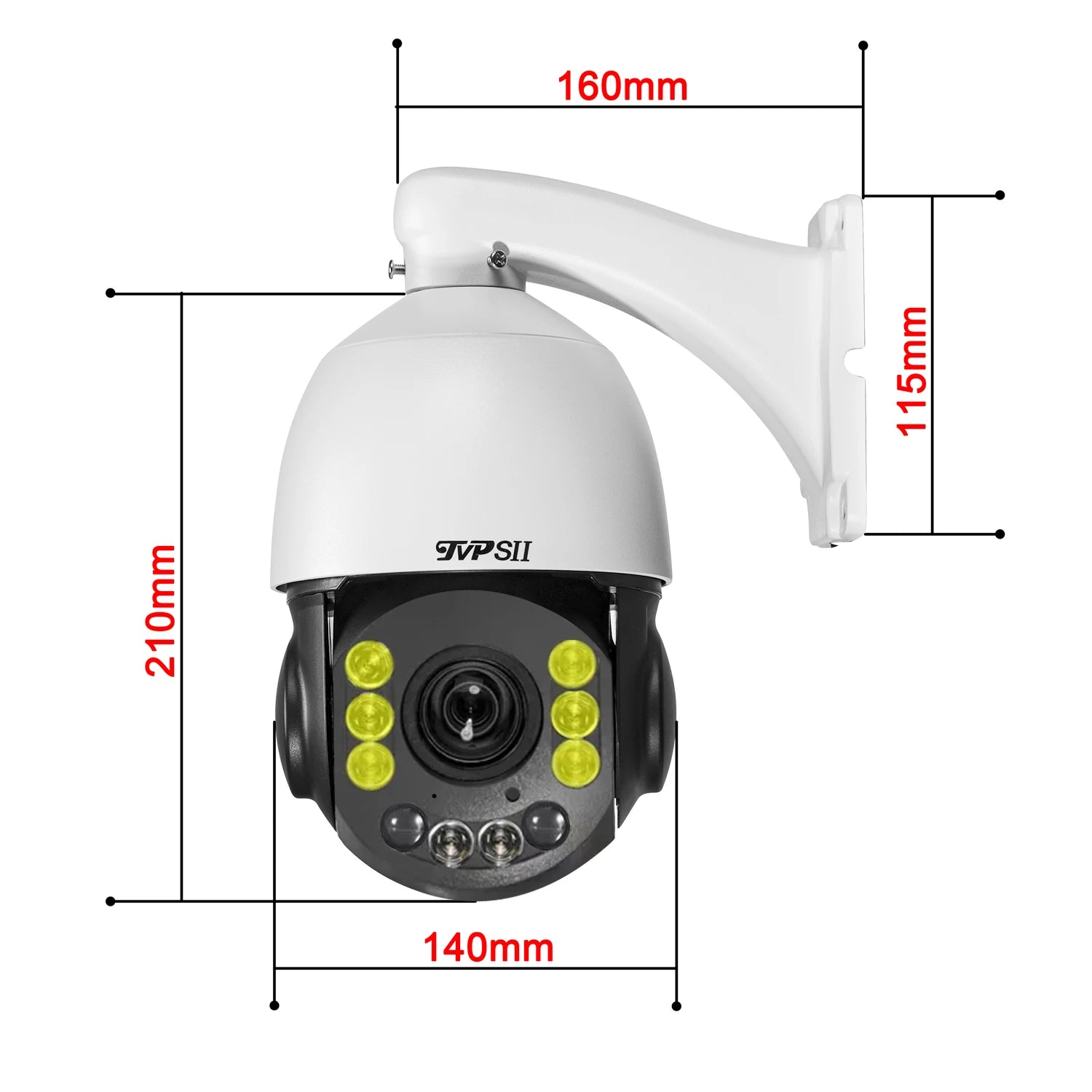 Full Color Auto Tracking 8MP 4K 15X 54X 90X Optical Zoom Rotation Audio Outdoor ONVIF POE PTZ IP Surveillance Speed Doom Camera