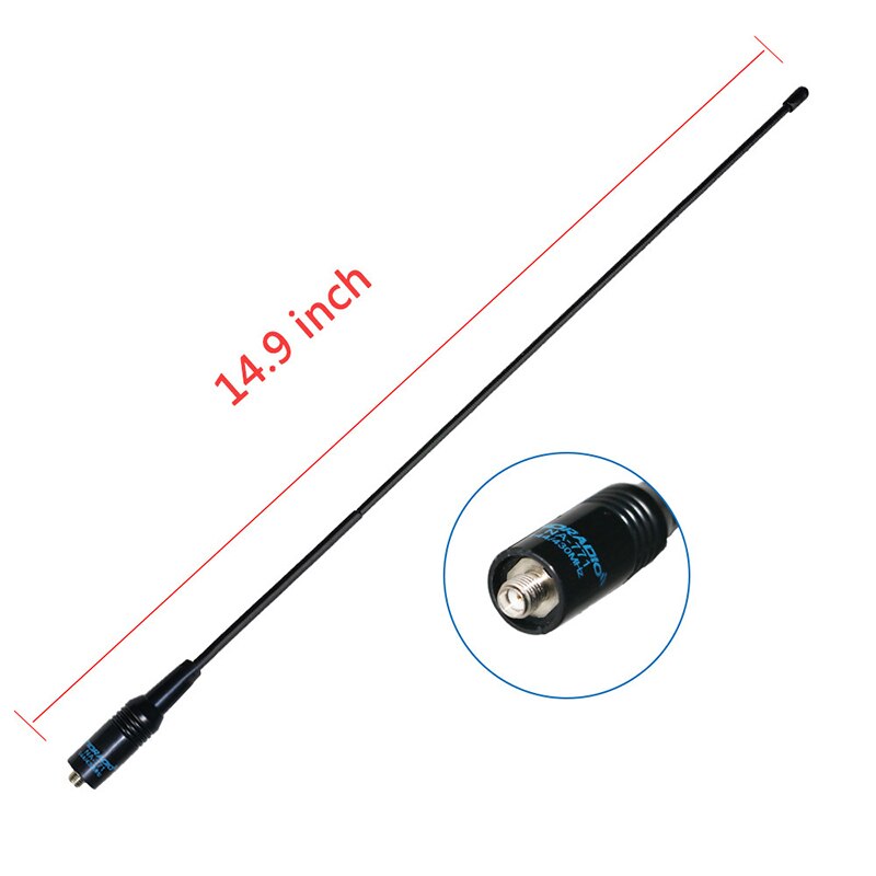 VHF/UHF Dual Band Walkie-talkie Antenna Original Nagoya NA-771 Radio Flexible Whip Antenna 144M/430M SMA BNC for Baofeng Kenwood
