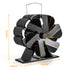 12 Blade Fireplace Fan Non Electric, Thermal Electric Fan Ecofan For Wood Burner/Particle/Log Burner