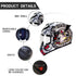Men Riding Motocross Helmet Outdoor Sport Accessories Off-road Cycling Helmets Full Face Mountain Road Bike Safety Helmets