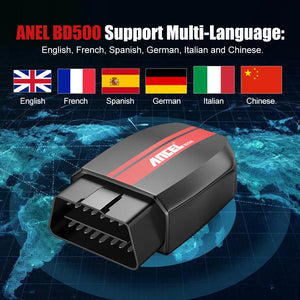 ANCEL BD500 obd2 Bluetooth 5.0 Scanner All System Car Code Reader with EPB /Throttle Learning for VW Audi Service Seat Skoda
