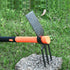 Steel Hoe Garden Tools Handheld Gardening Tools and Equipment Outdoor Portable Weeding Vegetable Planting Digging Household